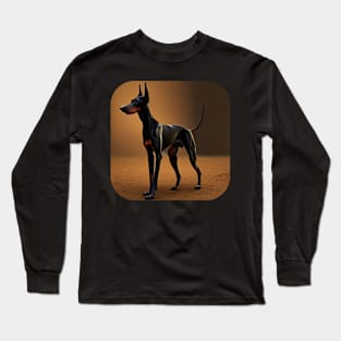 Doberman Dog Long Sleeve T-Shirt